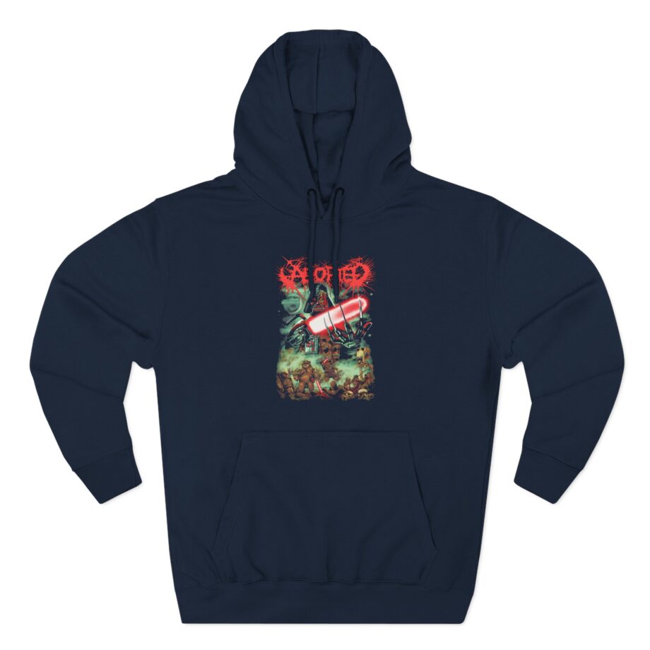 Aborted Caravan of Gore Three-Panel Fleece Hoodie