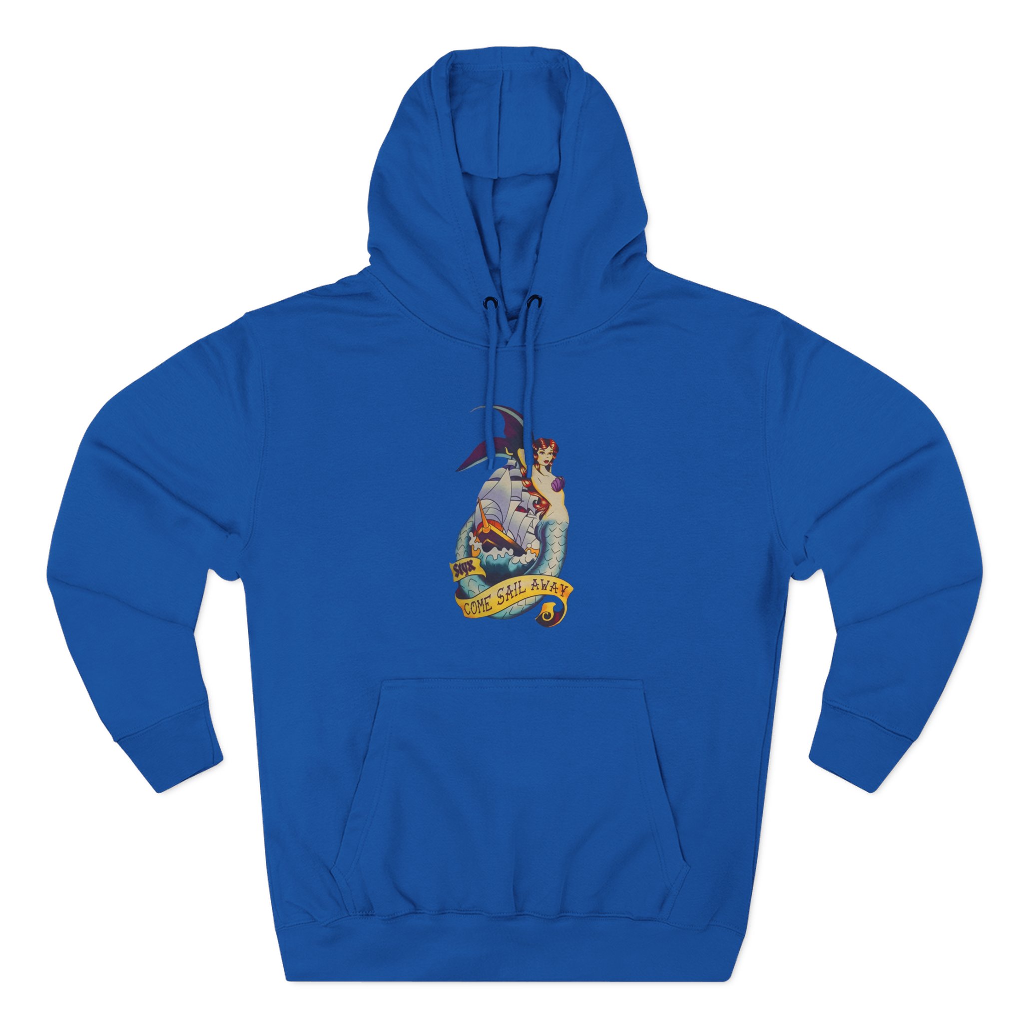 Styx  Three-Panel Fleece Hoodie