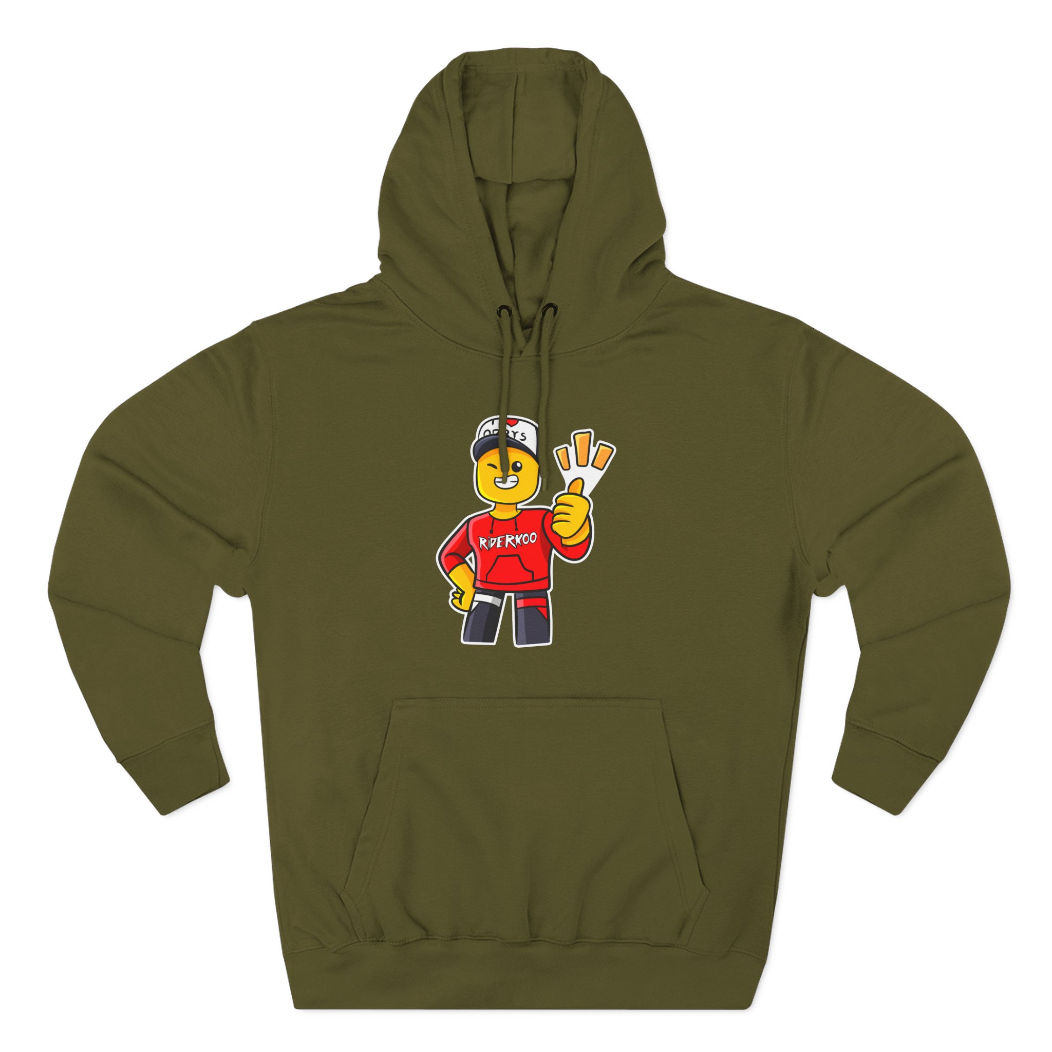 Roblox Thumbs Up Three-Panel Fleece Hoodie