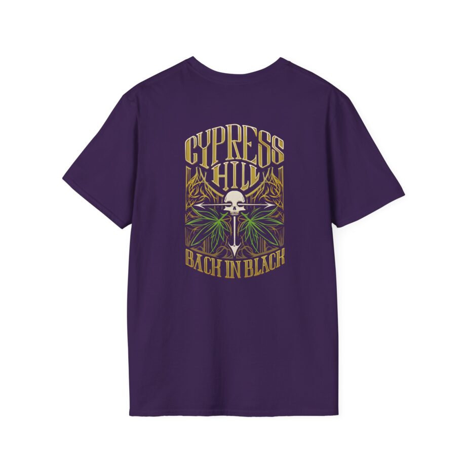 Cypress Hill Back In Black Unisex Softstyle T-Shirt