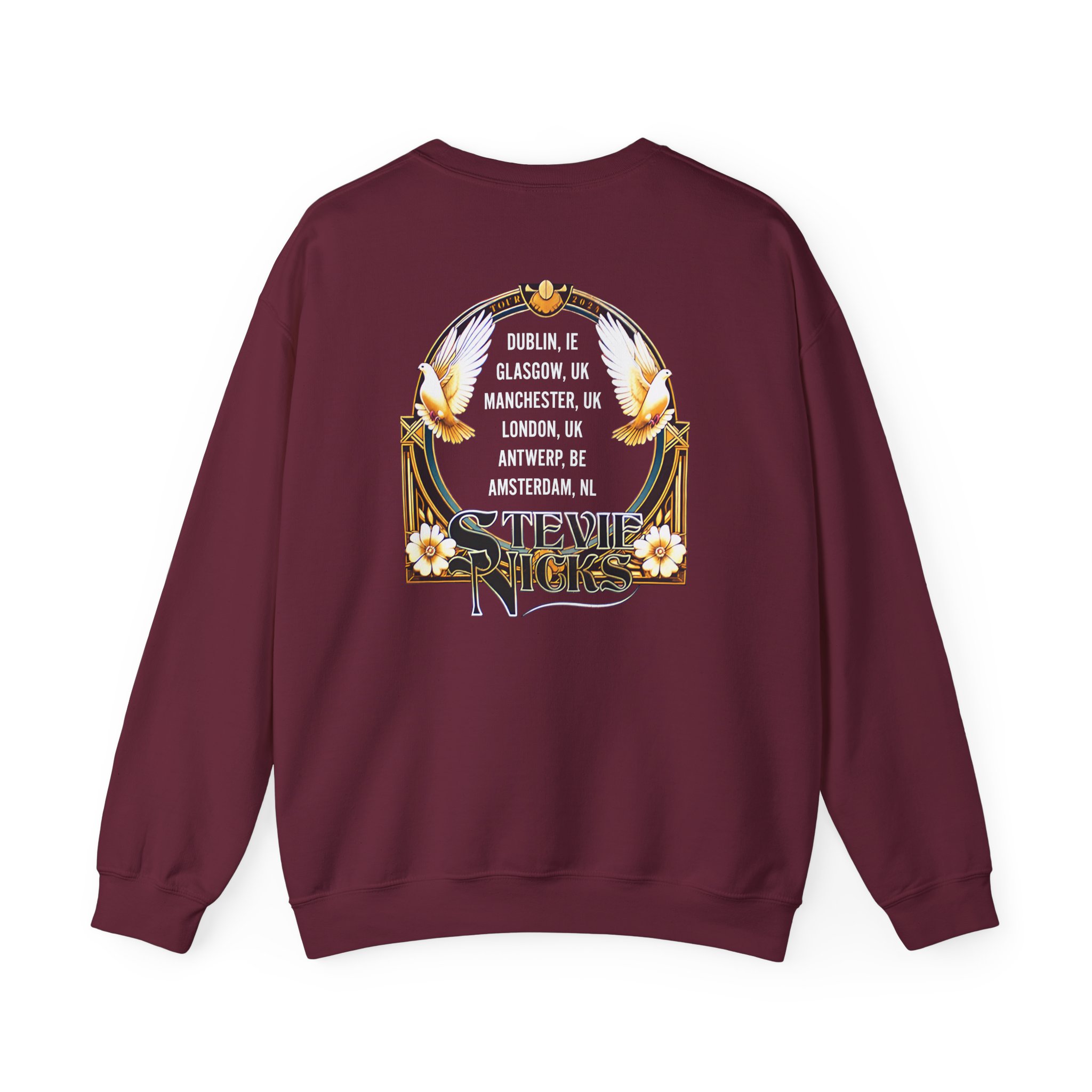 Stevie Nicks Tour Unisex Heavy Blendâ„¢ Crewneck Sweatshirt
