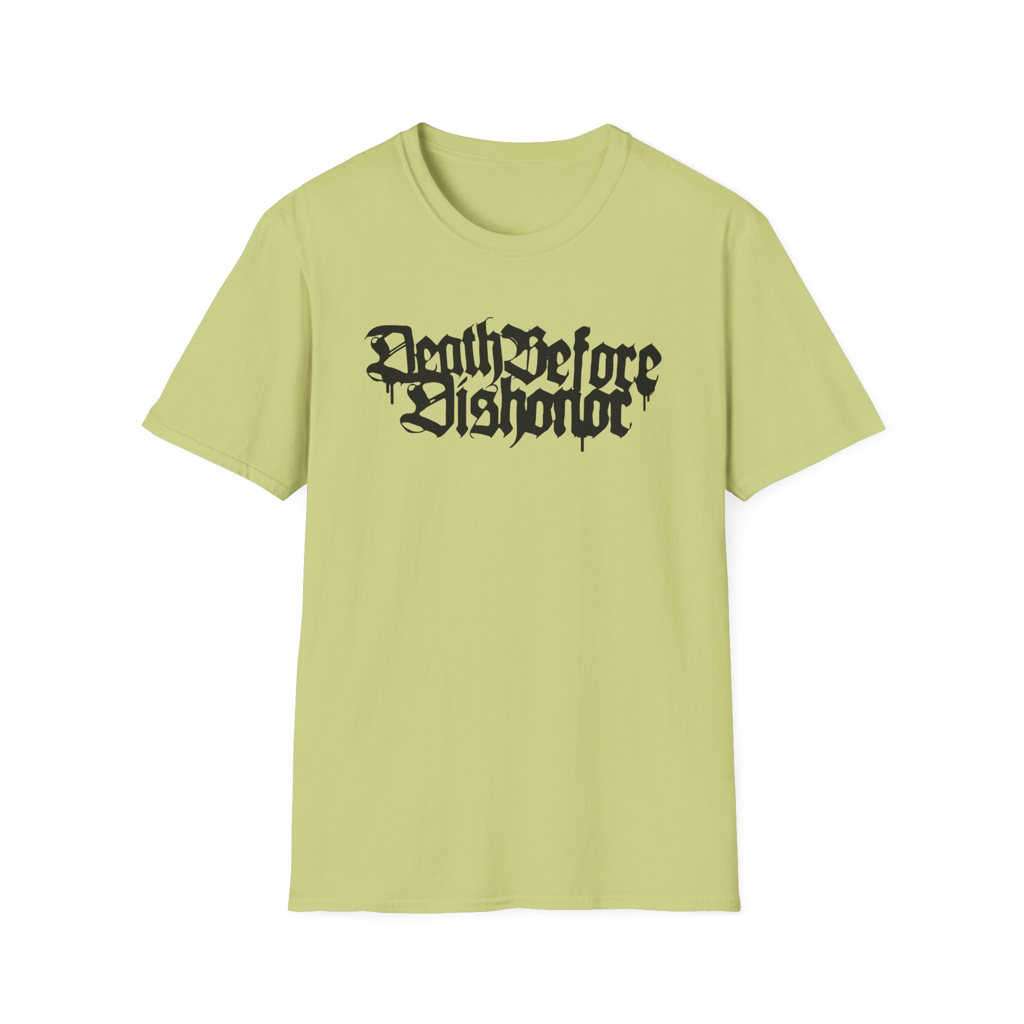 Death Before Dishonor Coward Unisex Softstyle T-Shirt