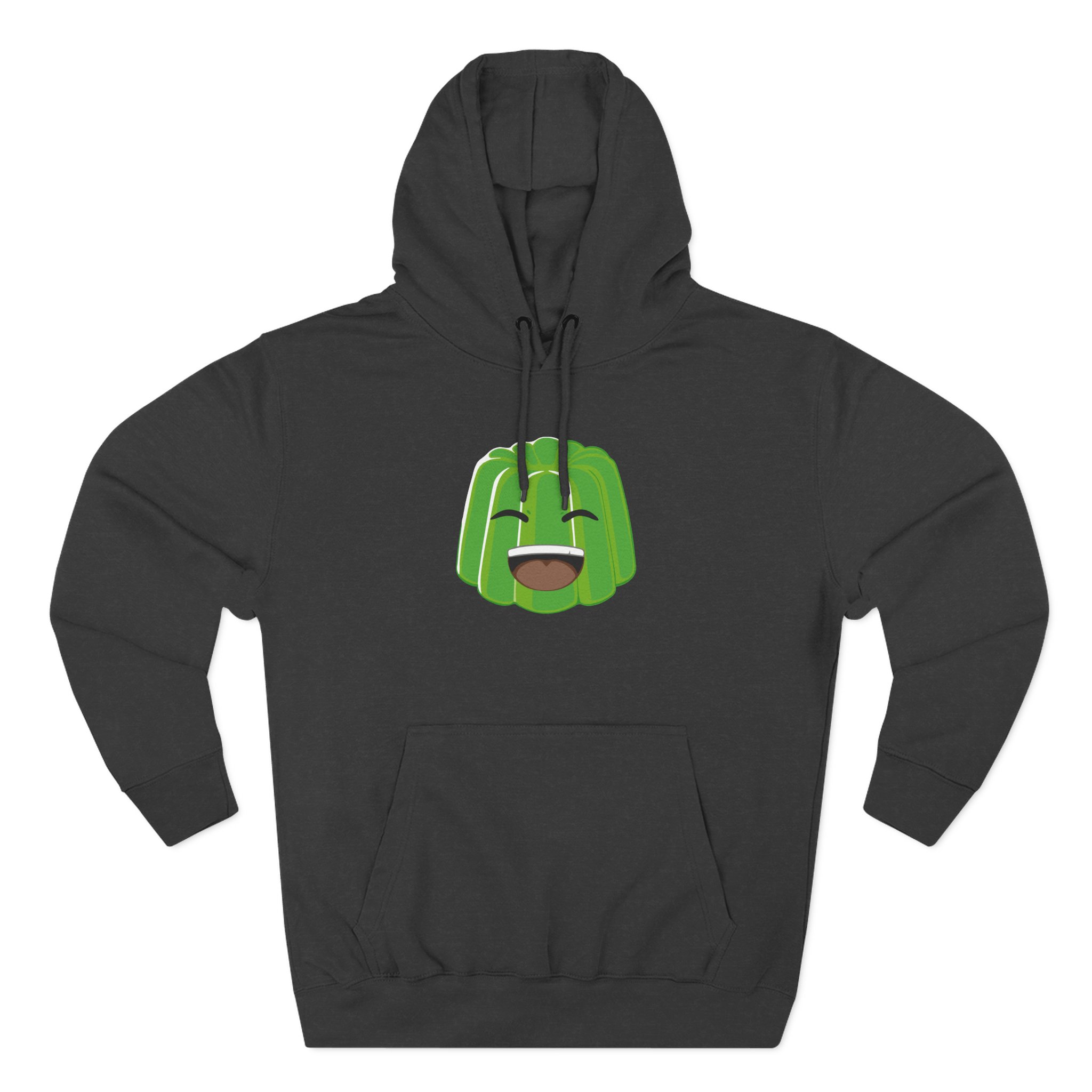 Jelly Logo Three-Panel Fleece Hoodie