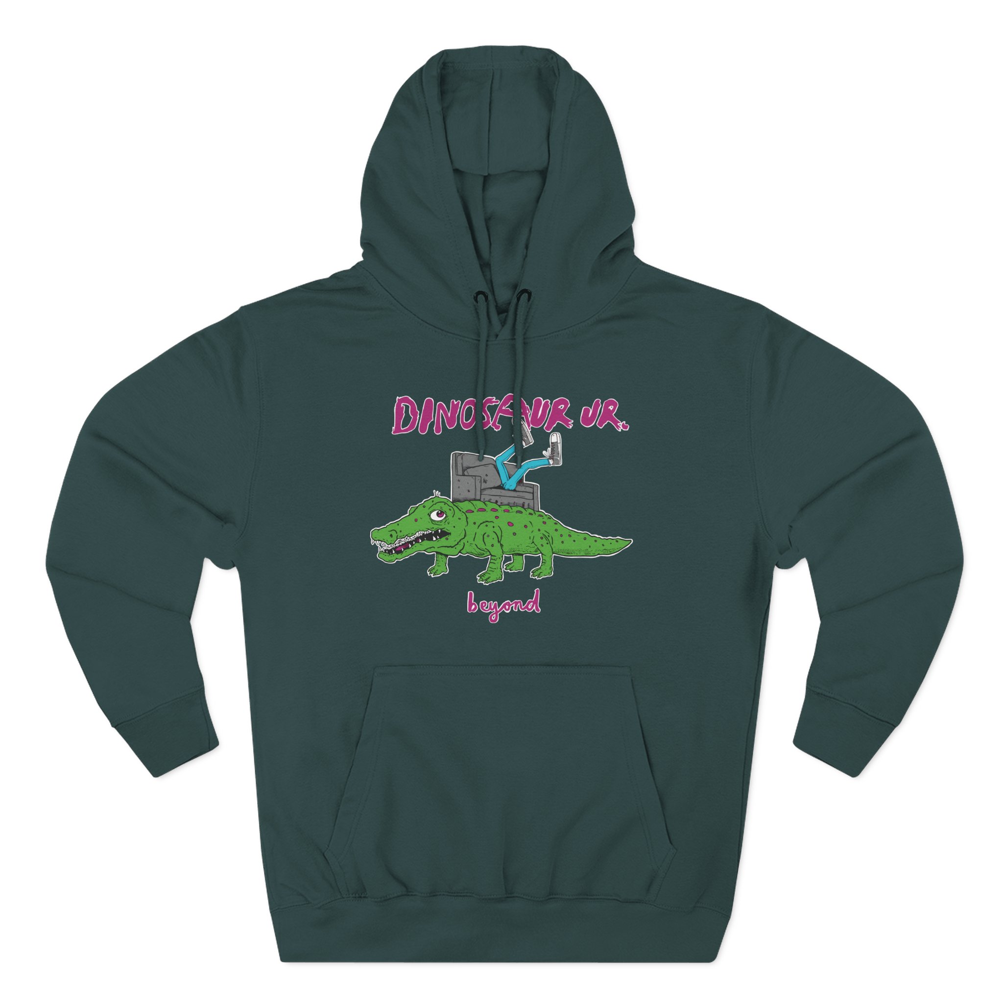 Dinosaur Jr Beyond Alligator Three-Panel Fleece Hoodie