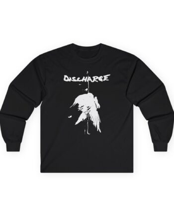 Discharge Never Again Unisex Ultra Cotton Long Sleeve Tee