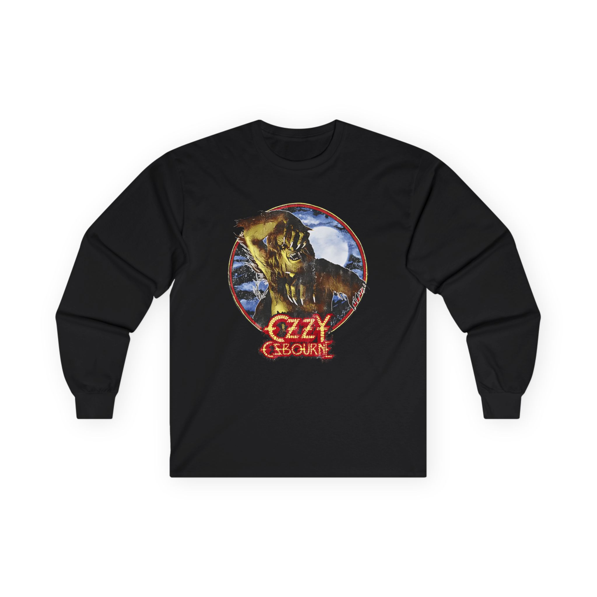 Ozzy Osbourne Bark At The Moon Unisex Ultra Cotton Long Sleeve Tee