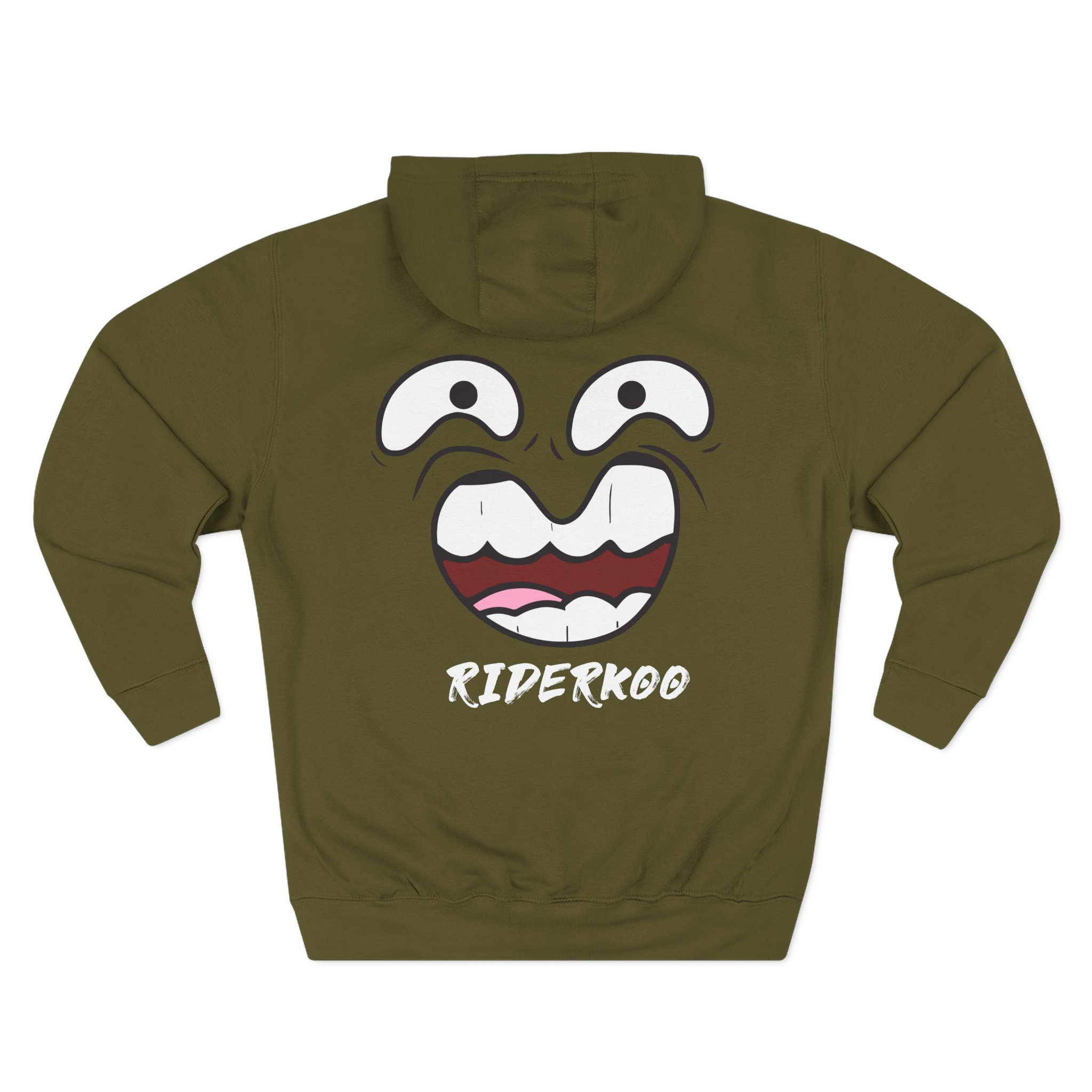 Riderkoo Three-Panel Fleece Hoodie