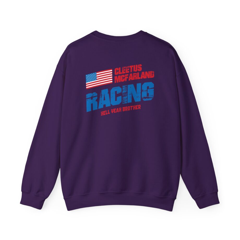 Cleetus Mcfarland Hell Yeah Brother Racing Unisex Heavy Blend™ Crewneck Sweatshirt