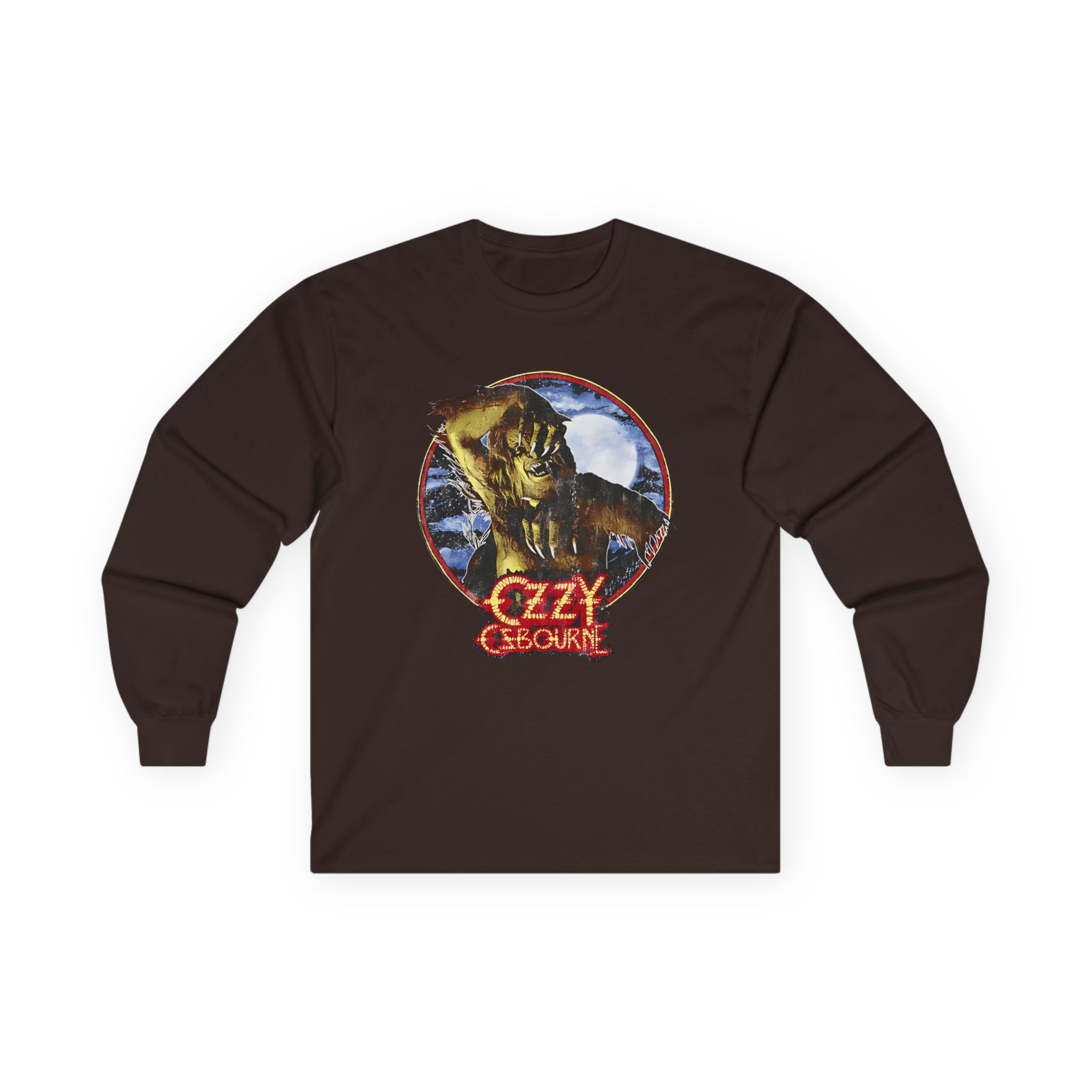 Ozzy Osbourne Bark At The Moon Unisex Ultra Cotton Long Sleeve Tee
