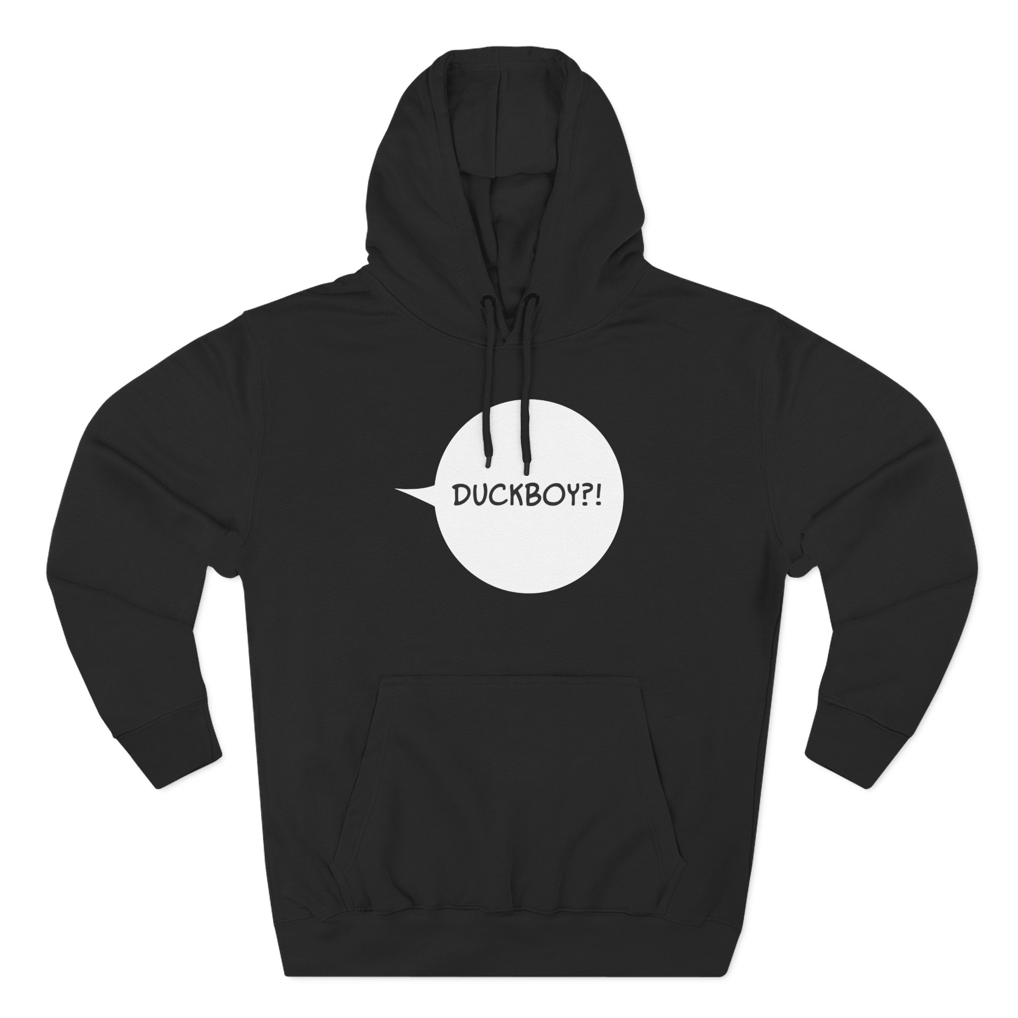 Duckboy Three-Panel Fleece Hoodie