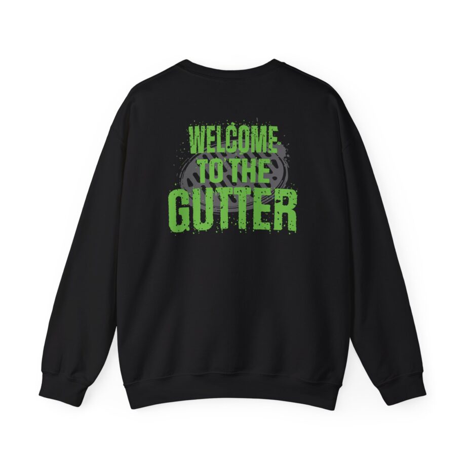 Overkill Welcome to the Gutter Raglan Unisex Heavy Blend™ Crewneck Sweatshirt