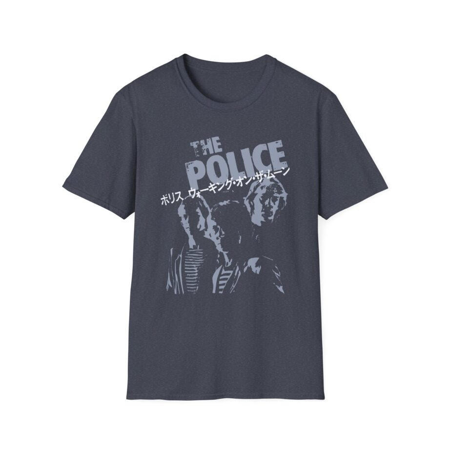 The Police Japan Retro Unisex Softstyle T-Shirt
