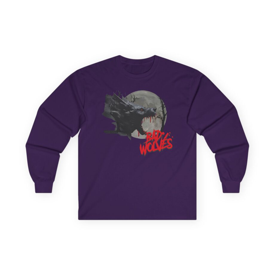 Bad Wolves Full Moon Werewolf Unisex Ultra Cotton Long Sleeve Tee