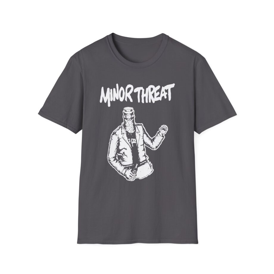 Minor Threat Minor Threat Bottled Violence Punk Unisex Softstyle T-Shirt