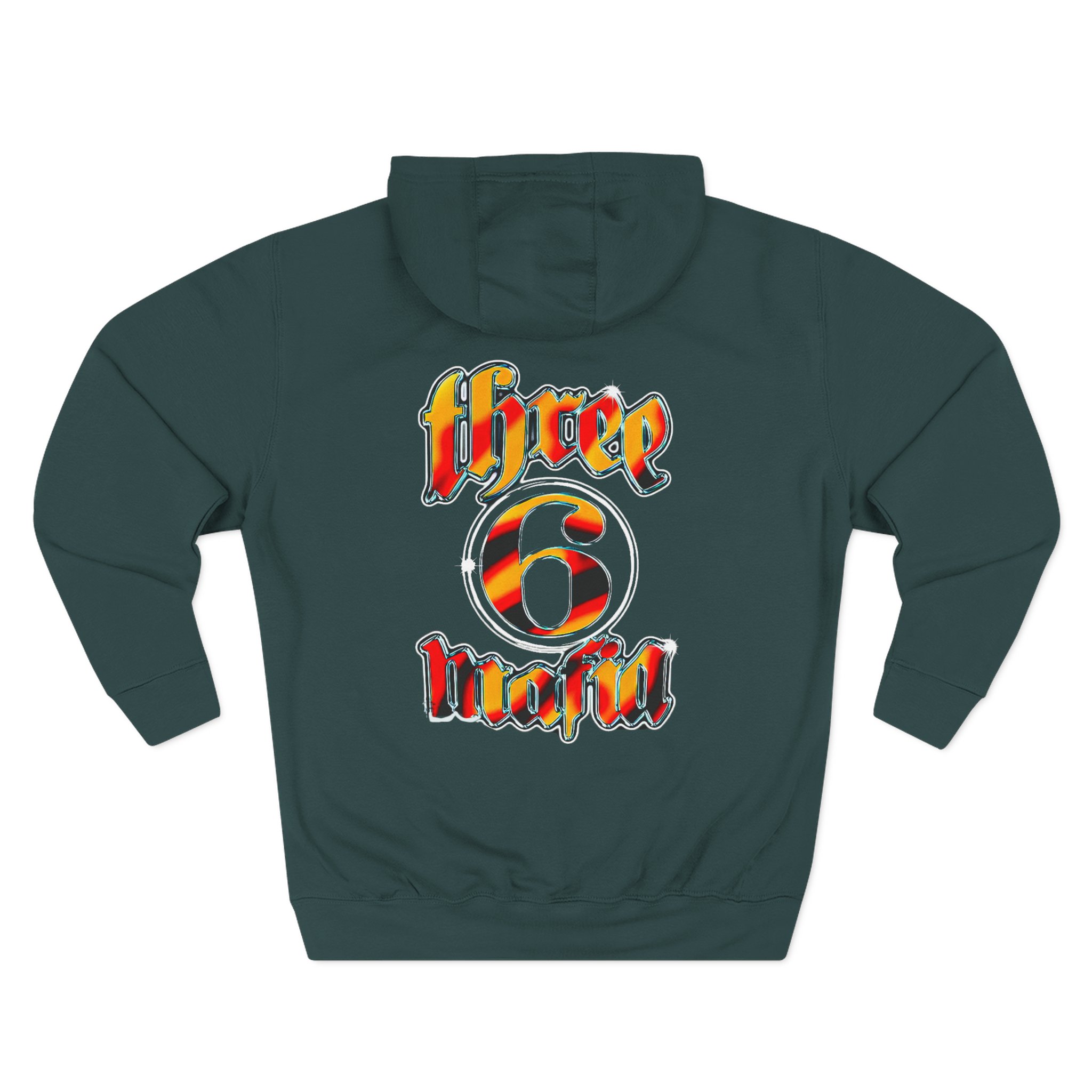Three 6 Mafia Just Like Us Three-Panel Fleece Hoodie