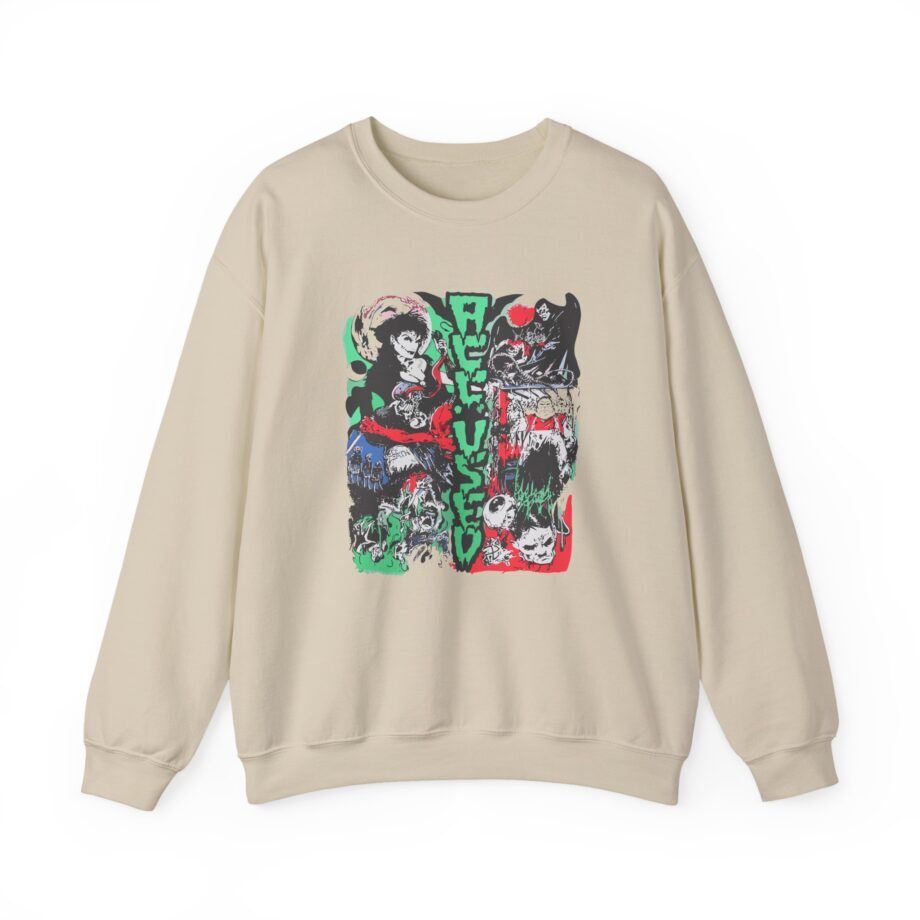 Accused Ad Panic in the Casket Unisex Heavy Blend™ Crewneck Sweatshirt