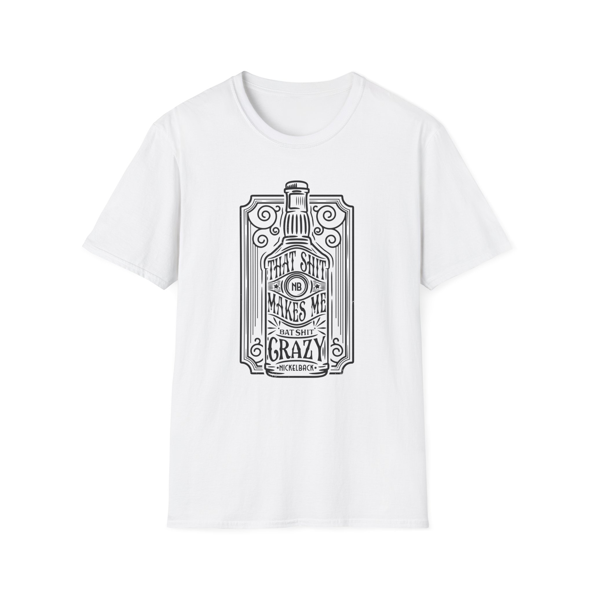 Nickelback Batshit Crazy Unisex Softstyle T-Shirt