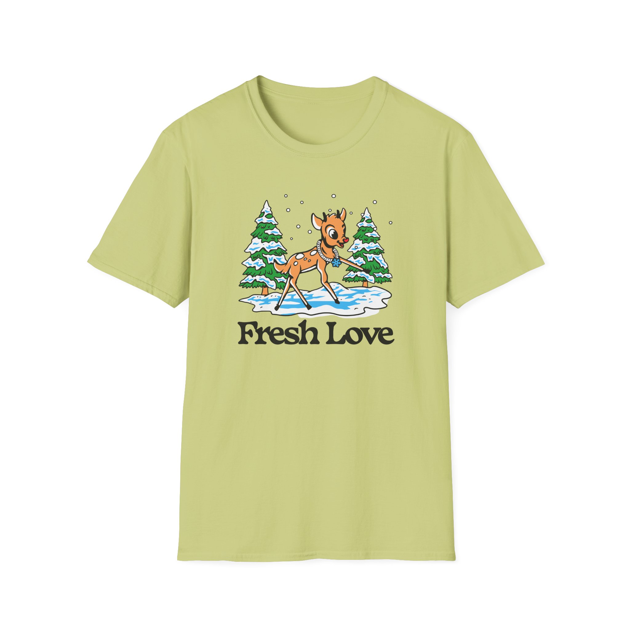 Fresh Love Snow Dough Unisex Softstyle T-Shirt