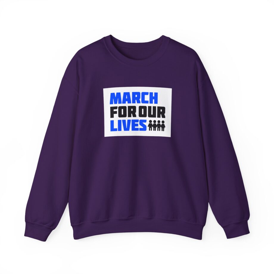 Will Smith March for Our Lives Unisex Heavy Blend™ Crewneck Sweatshirt
