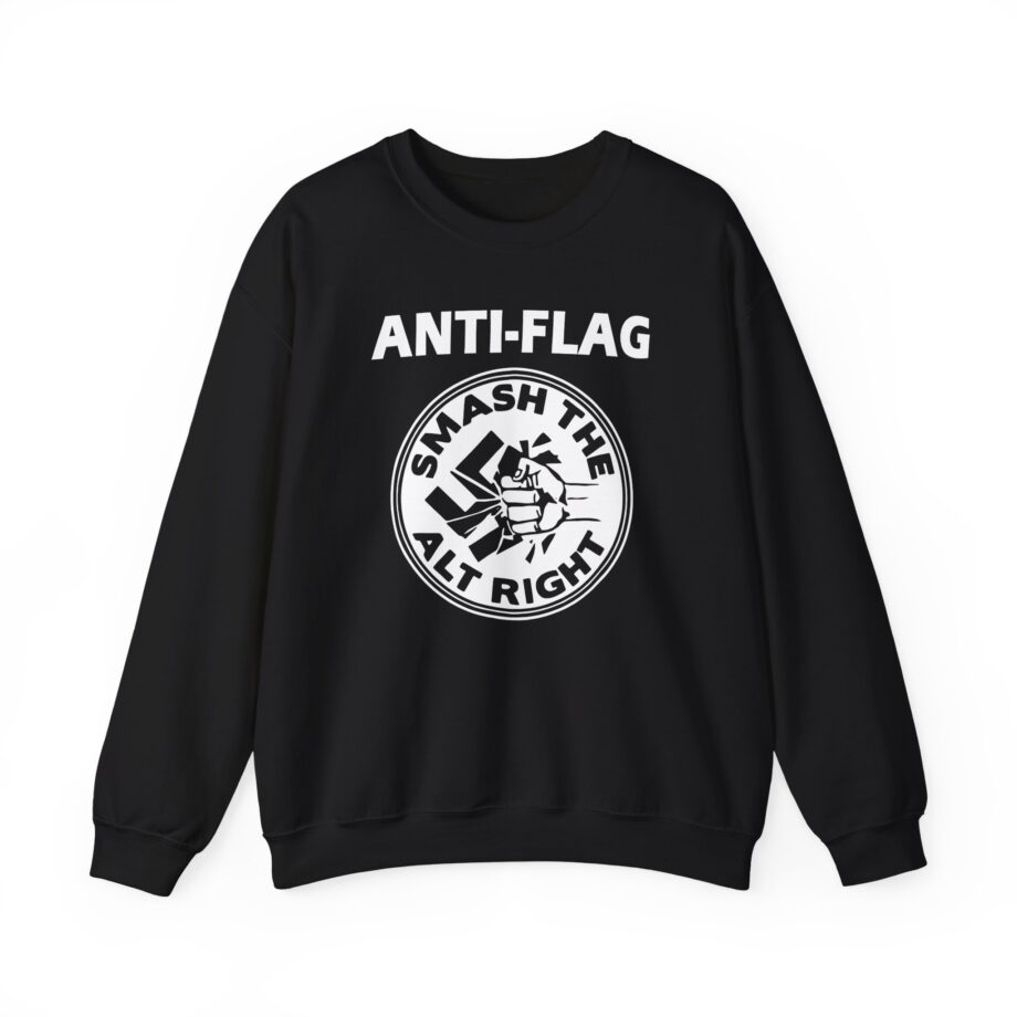 Anti Flag Smash the Alt Right Unisex Heavy Blend™ Crewneck Sweatshirt