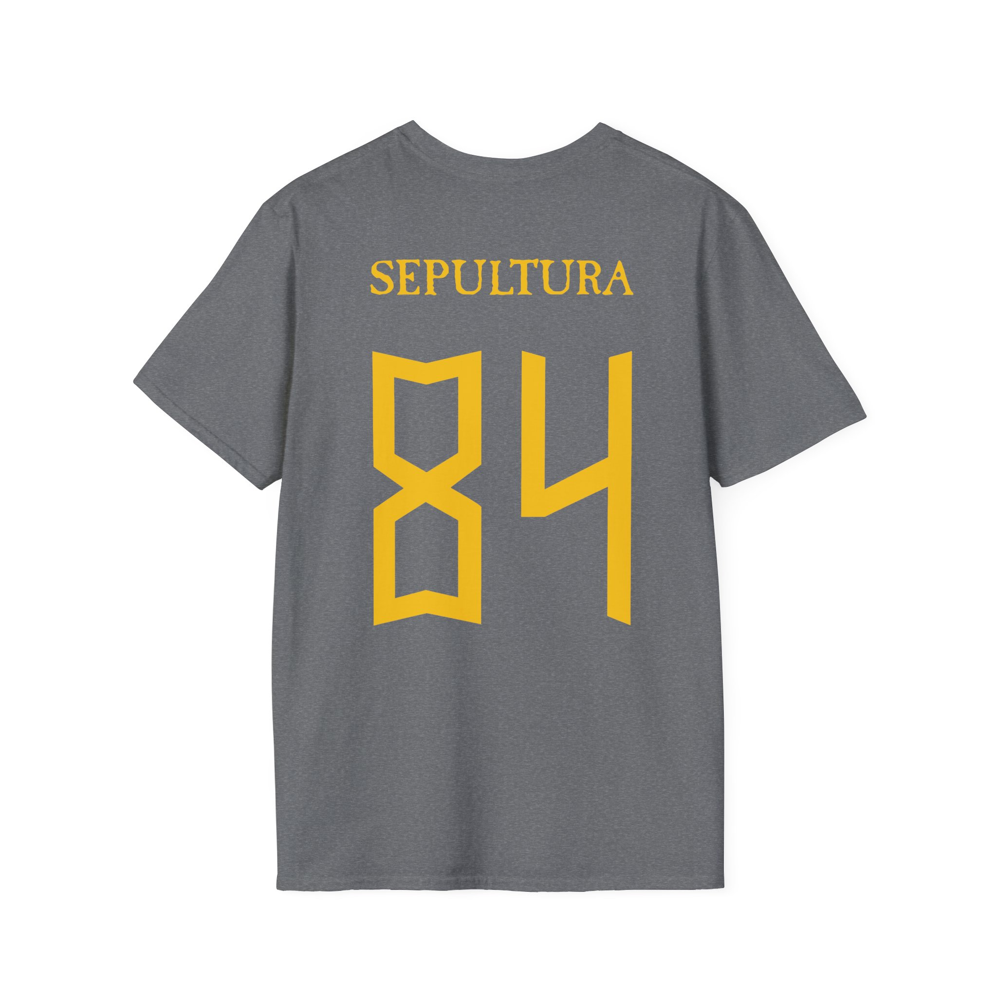 Sepultura 40th Anniversary Soccer Unisex Softstyle T-Shirt