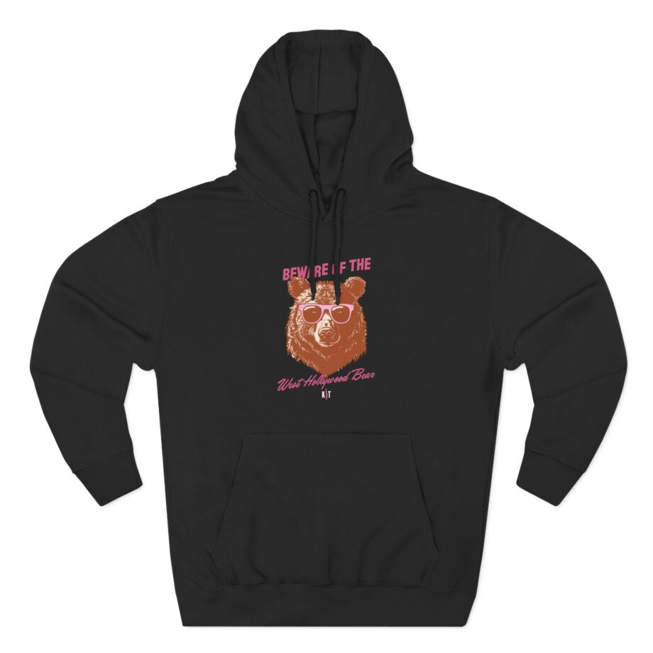 Kill Tony West Hollywood Bear Three-Panel Fleece Hoodie