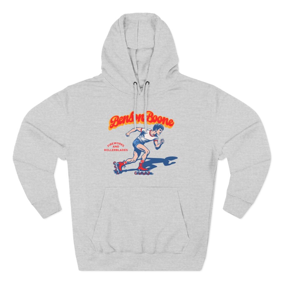 Benson Boone Rollerblading Benny Three-Panel Fleece Hoodie