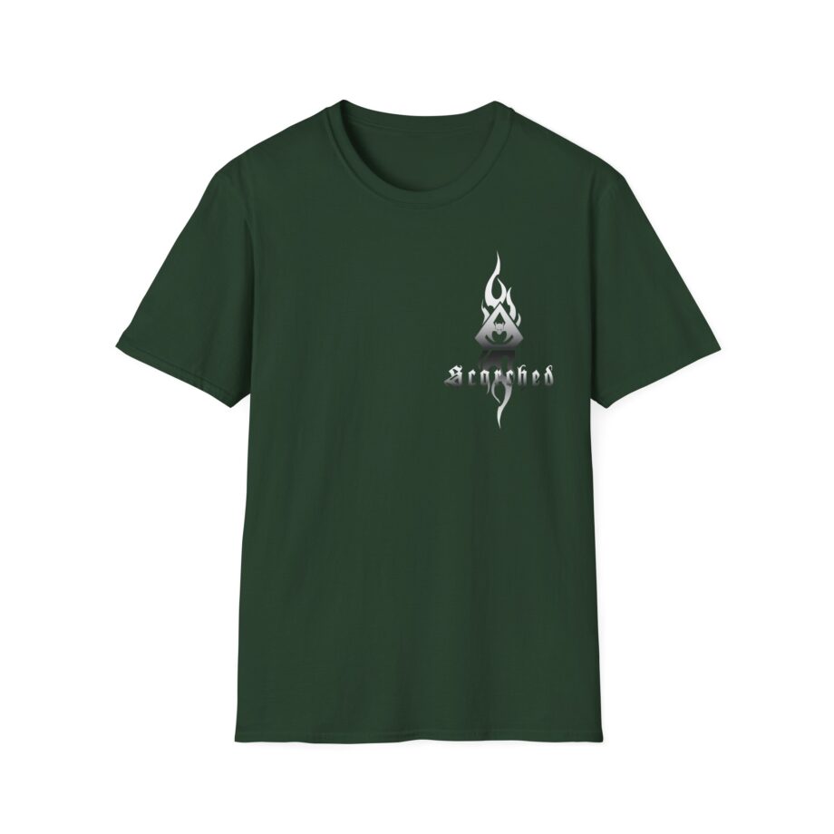 Overkill Scorched Stretched Logo Unisex Softstyle T-Shirt
