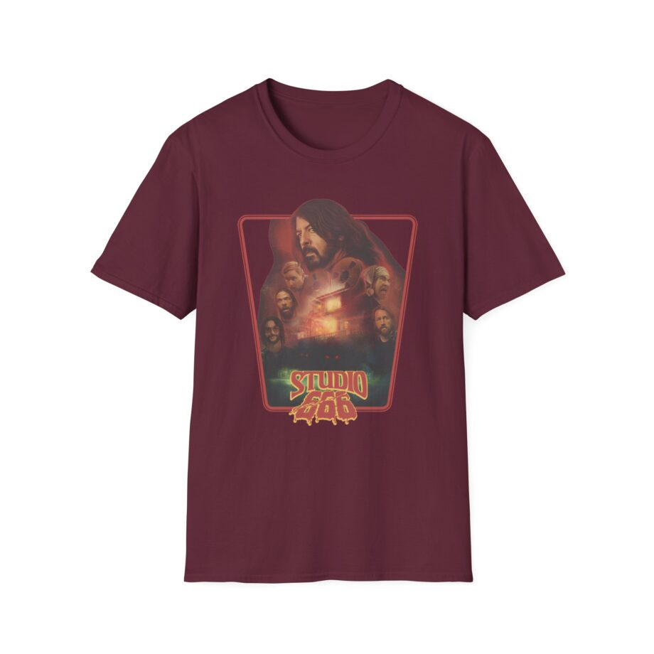 Foo Fighters Studio 666 Retro Unisex Softstyle T-Shirt