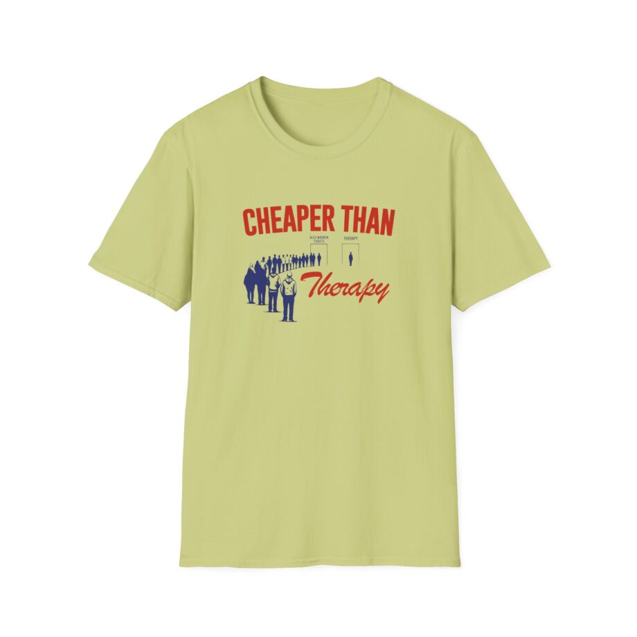 Alex Warren Cheaper Than Therapy Unisex Softstyle T-Shirt
