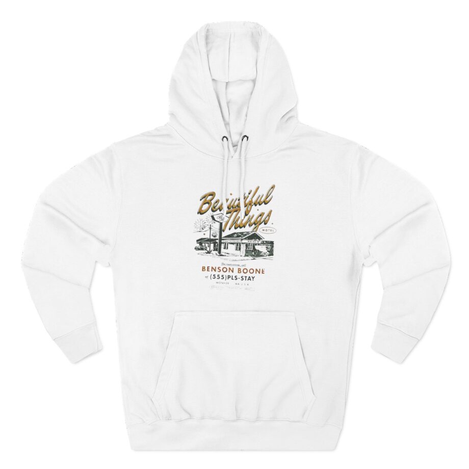 Benson Boone Beautiful Things Motel Three-Panel Fleece Hoodie