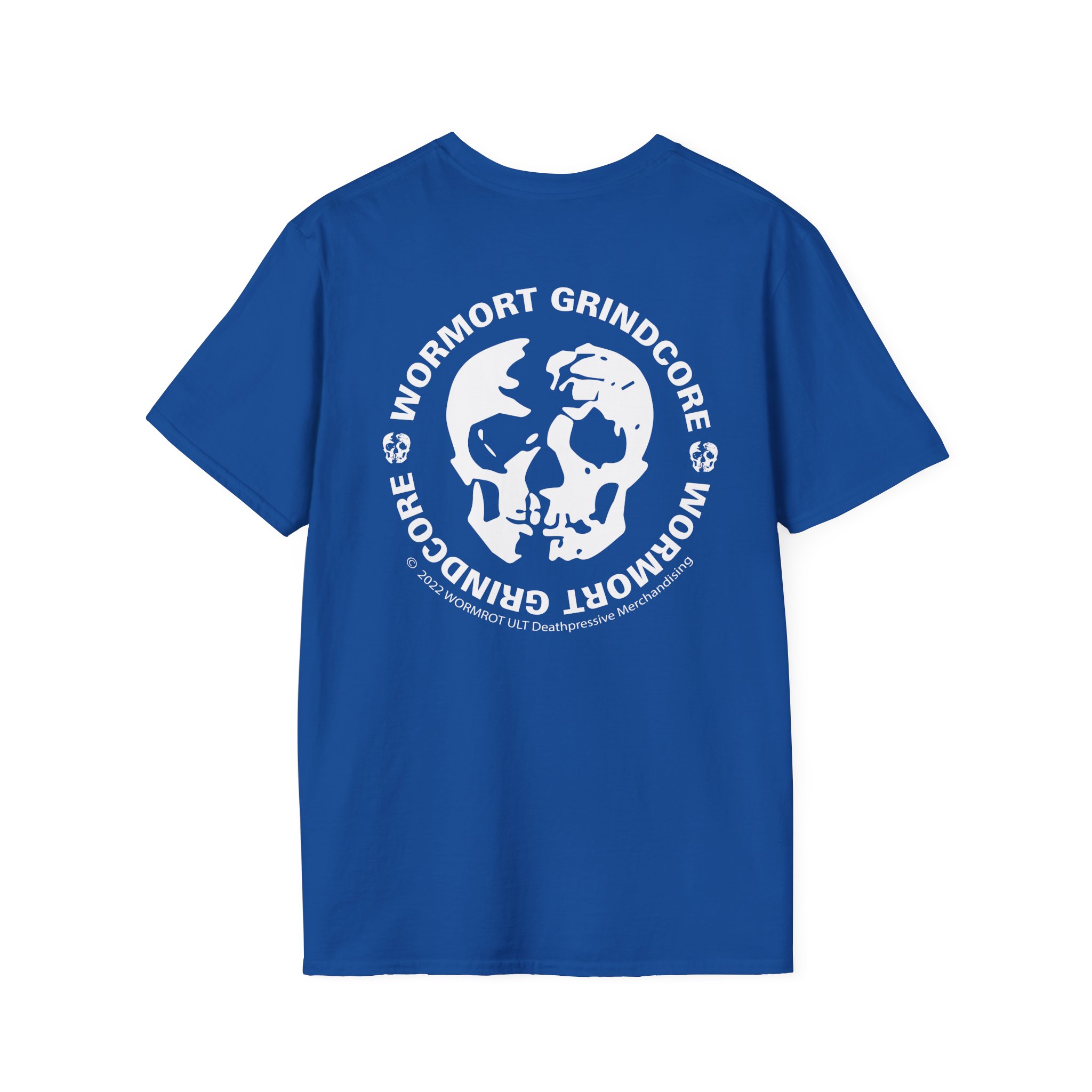 Wormrot in Grind We Rot Unisex Softstyle T-Shirt