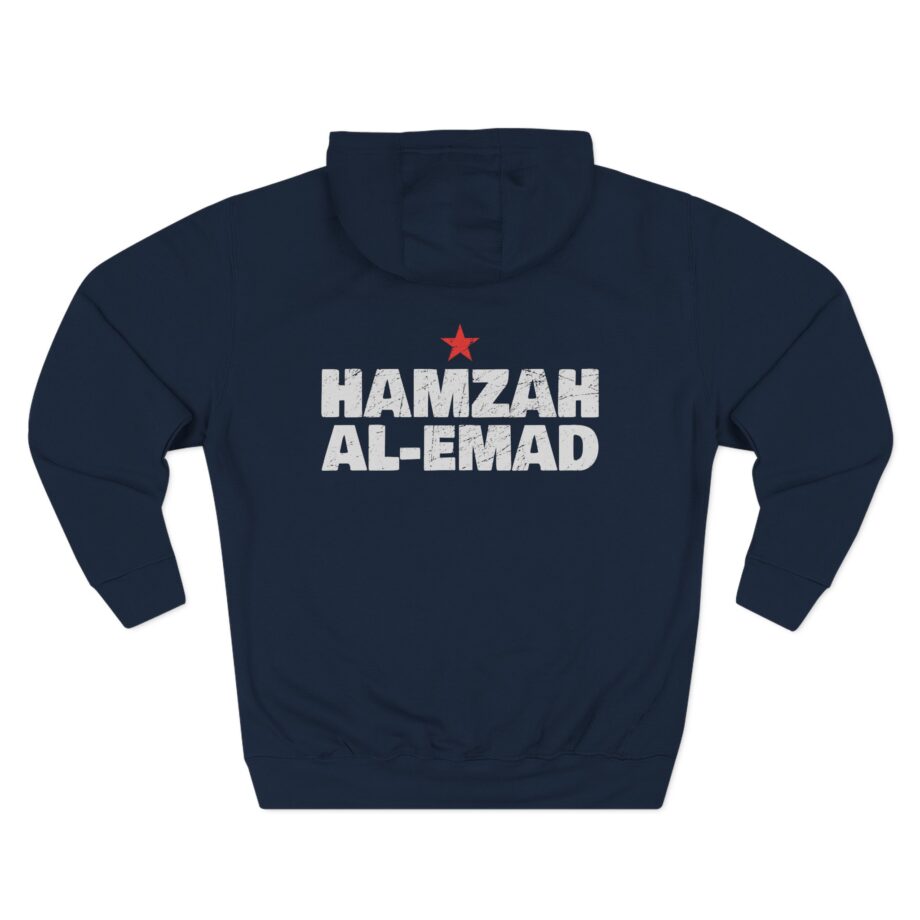 Slushy Noobz Hamzah Ai-emad Three-Panel Fleece Hoodie