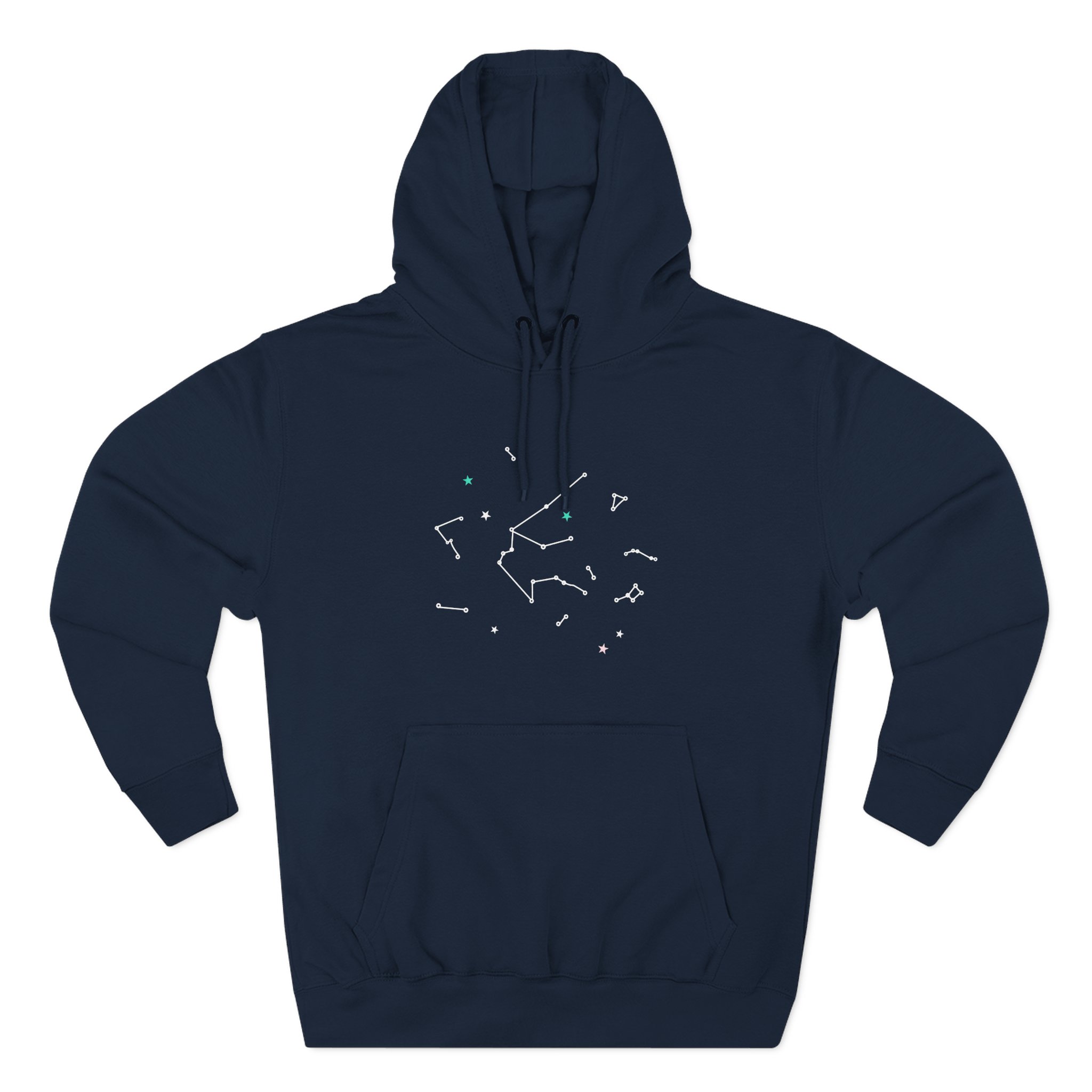 Dan and Phil Cozy Constellation Three-Panel Fleece Hoodie