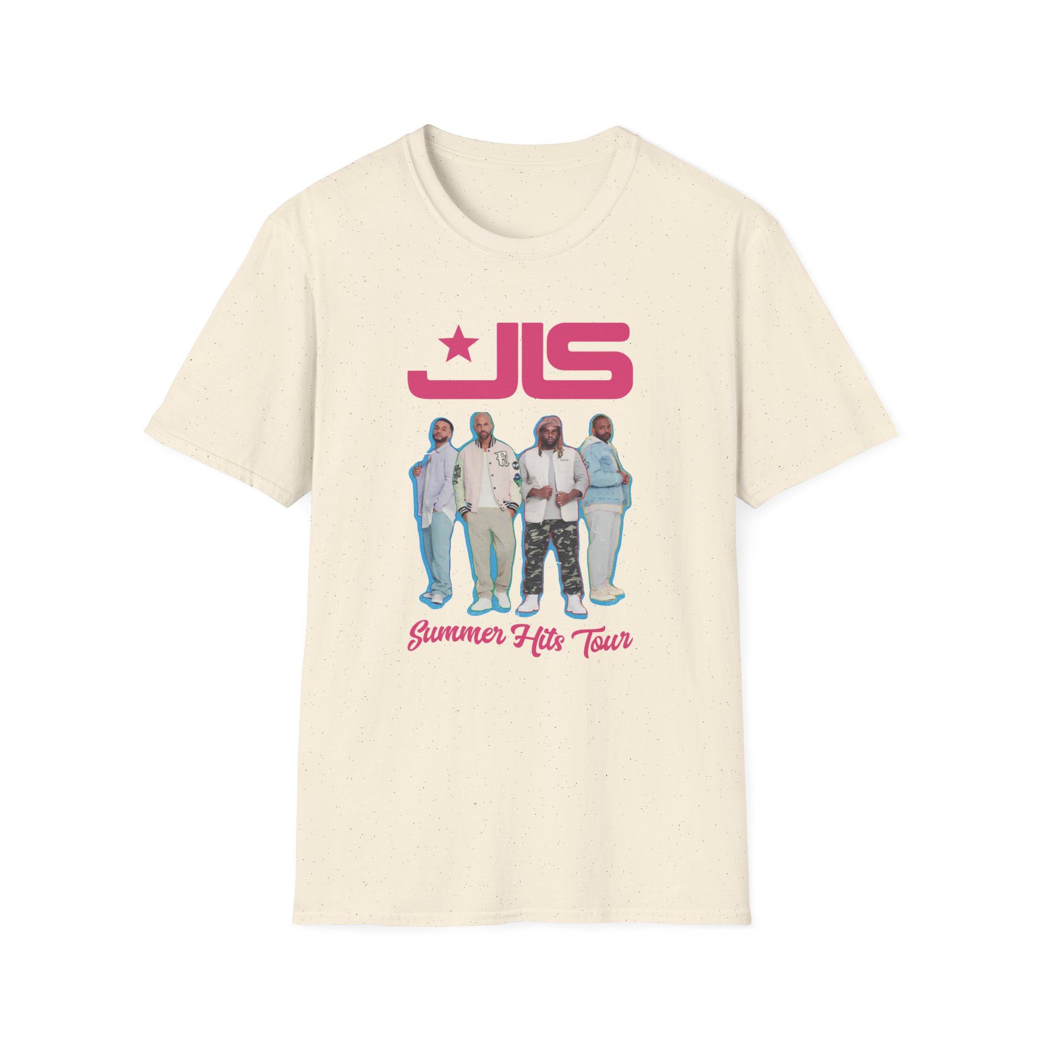 JLS Summer Hits Tour Unisex Softstyle T-Shirt