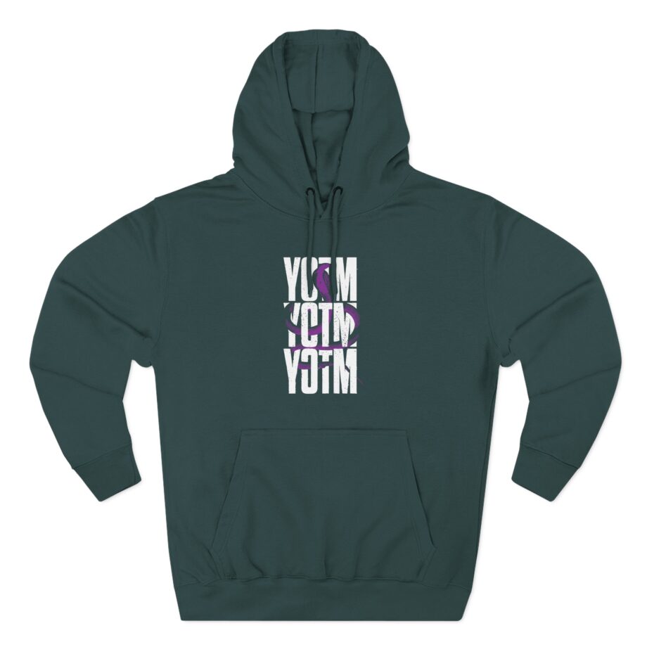 Like Moths to Flames - Yotm Three-Panel Fleece Hoodie