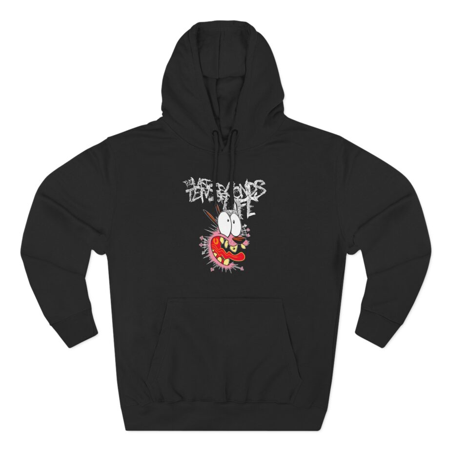 The Last Ten Seconds of Life Three-Panel Fleece Hoodie