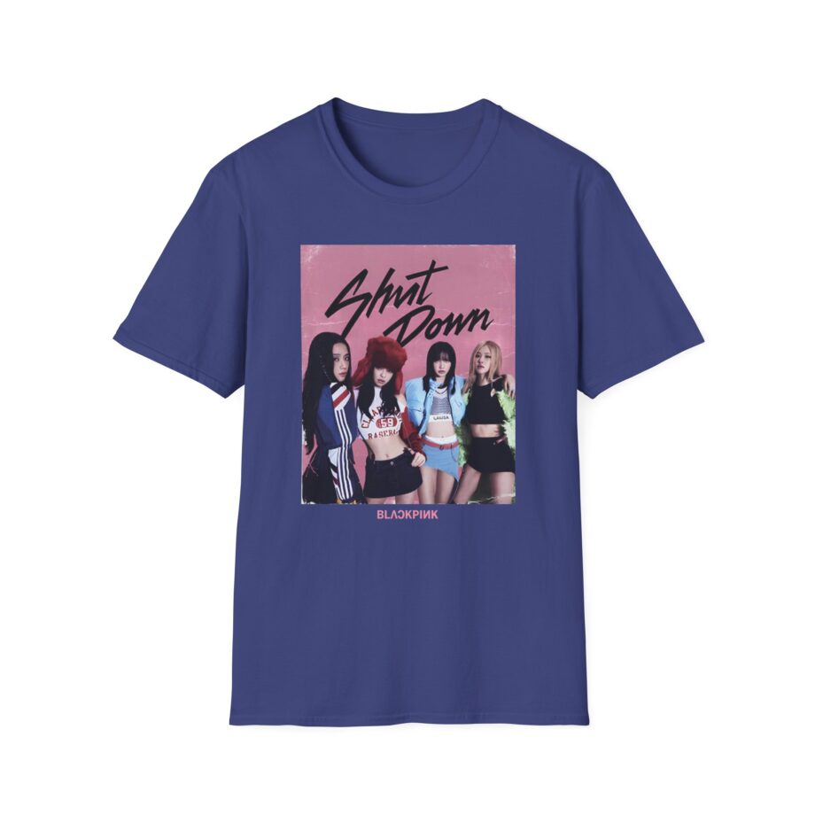 B Shut Down Unisex Softstyle T-Shirt