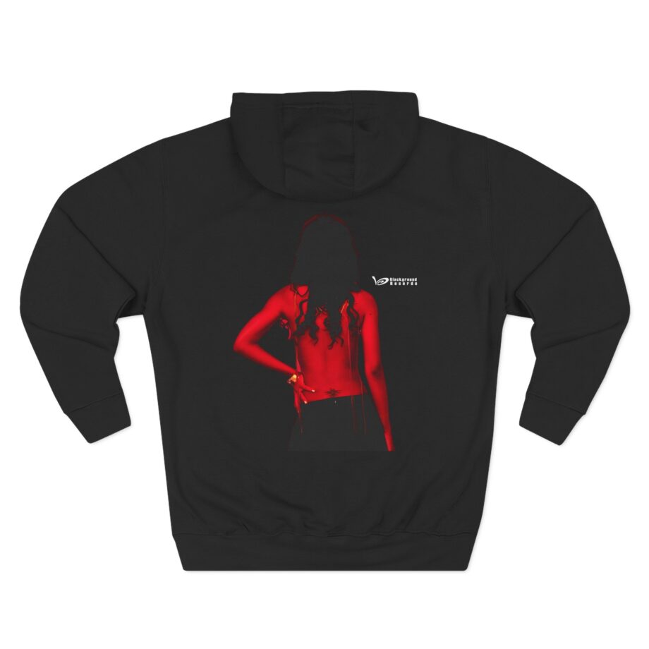 Aaliyah Three-Panel Fleece Hoodie