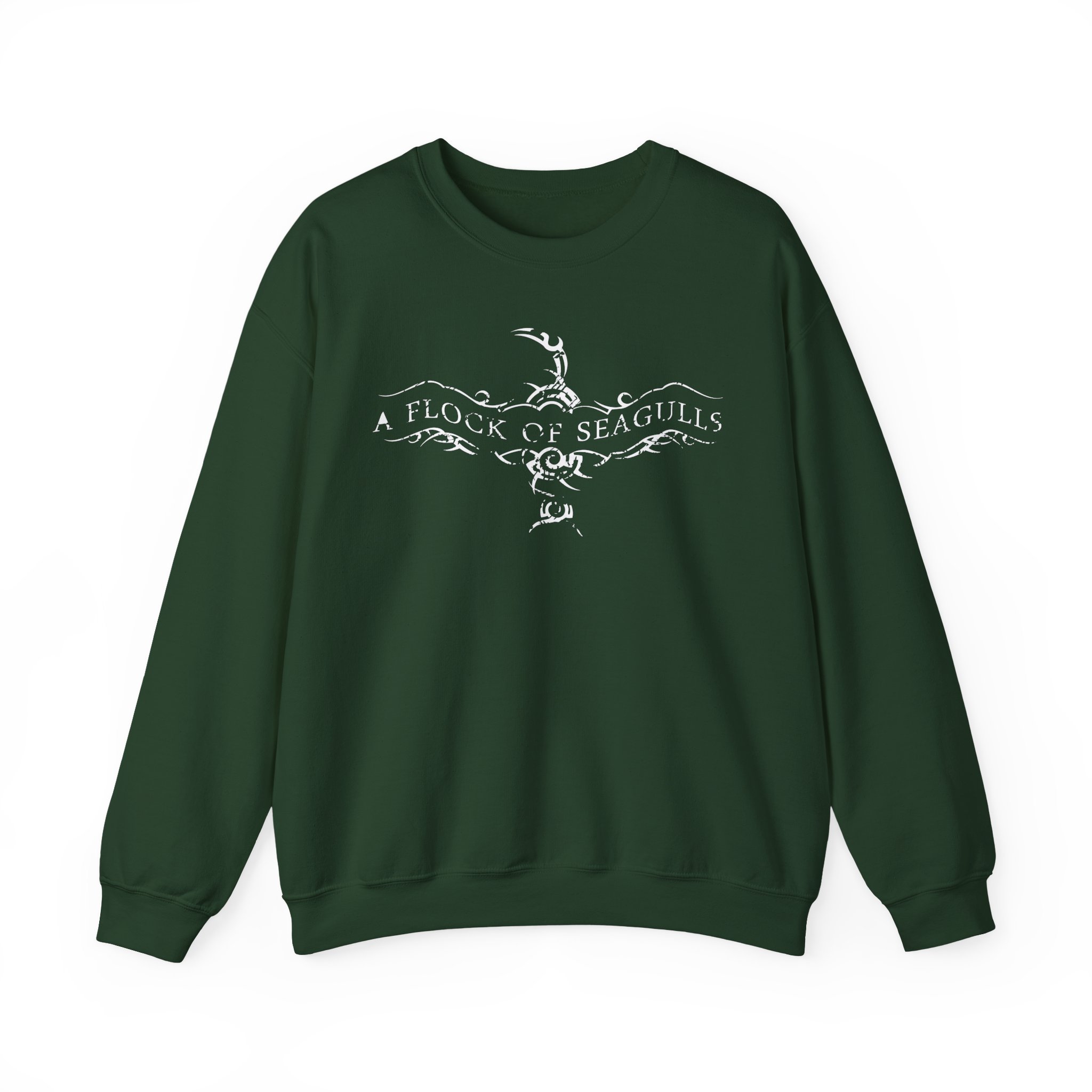 A Flock of Seagulls Logo Unisex Heavy Blendâ„¢ Crewneck Sweatshirt