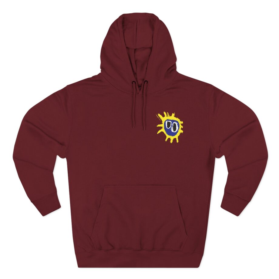 Primal Scream Scotland Ringer Three-Panel Fleece Hoodie