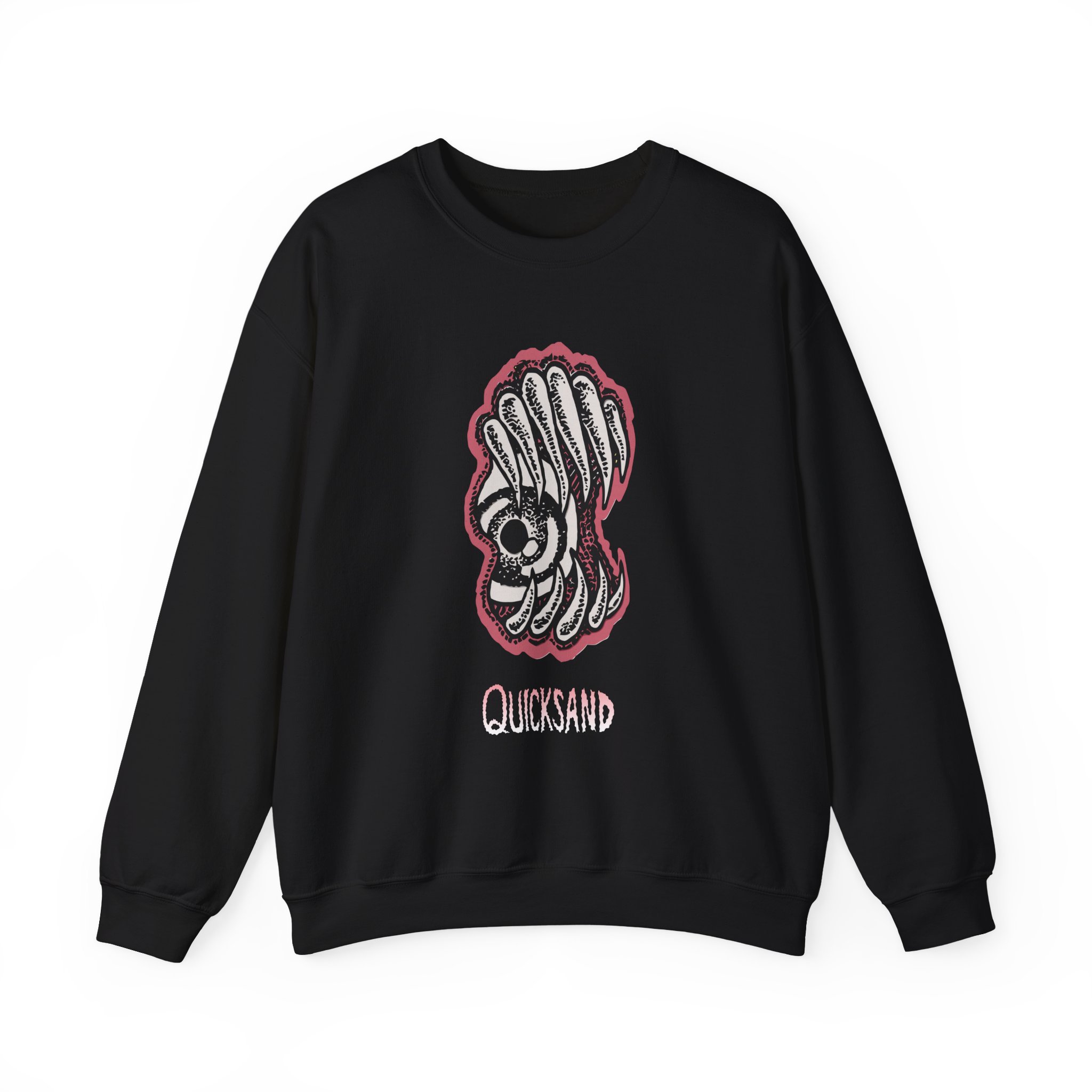 Quicksand Teeth Monster Unisex Heavy Blendâ„¢ Crewneck Sweatshirt