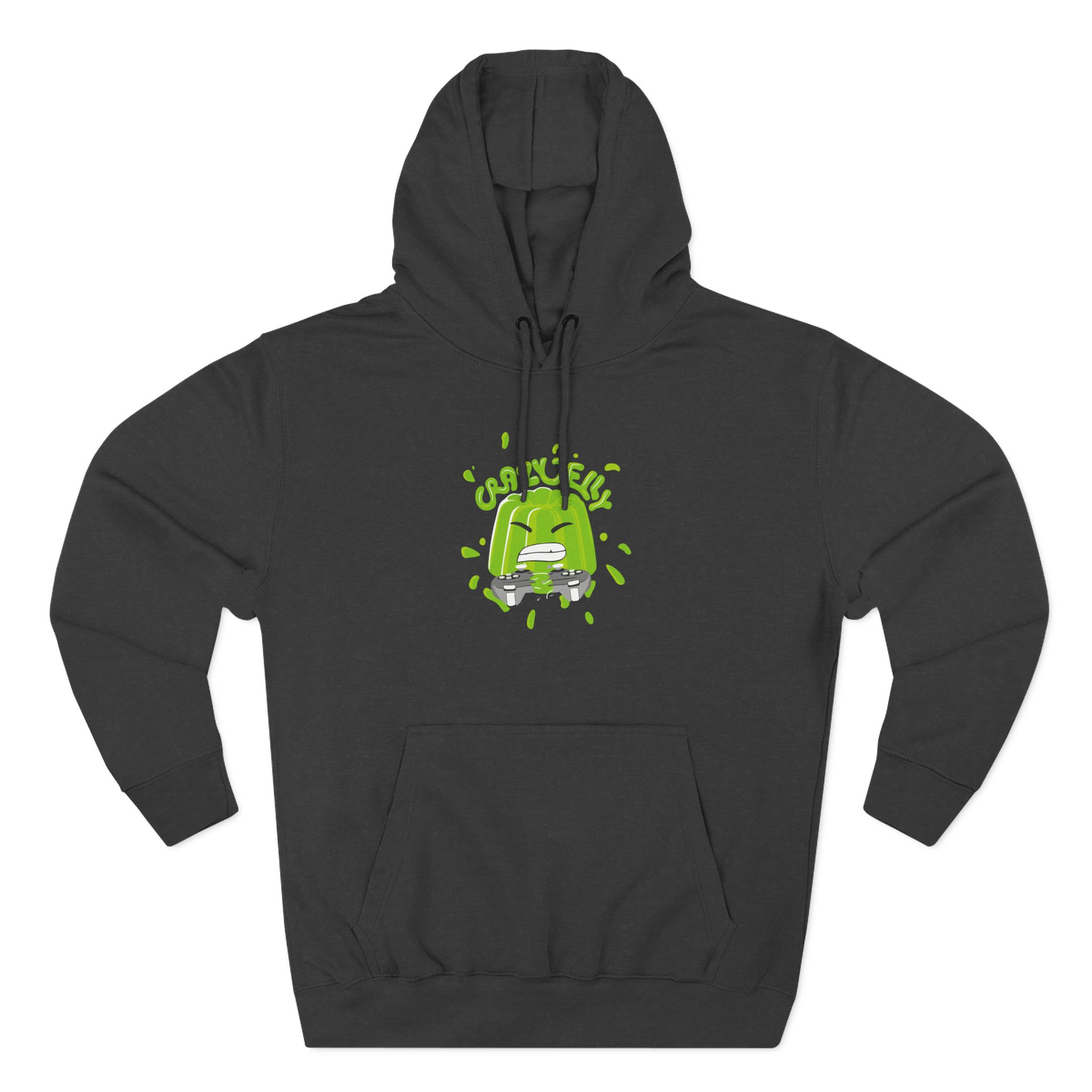 Crazy Jelly Three-Panel Fleece Hoodie