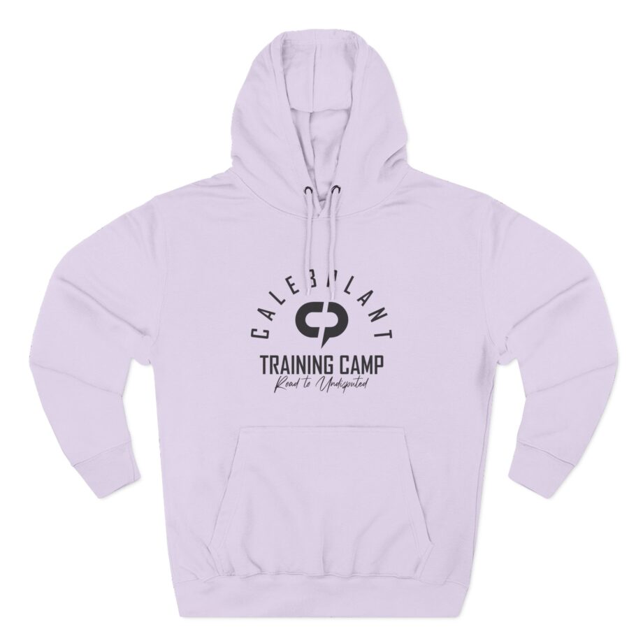 Caleb Plant Training Camp W/ Logo Three-Panel Fleece Hoodie