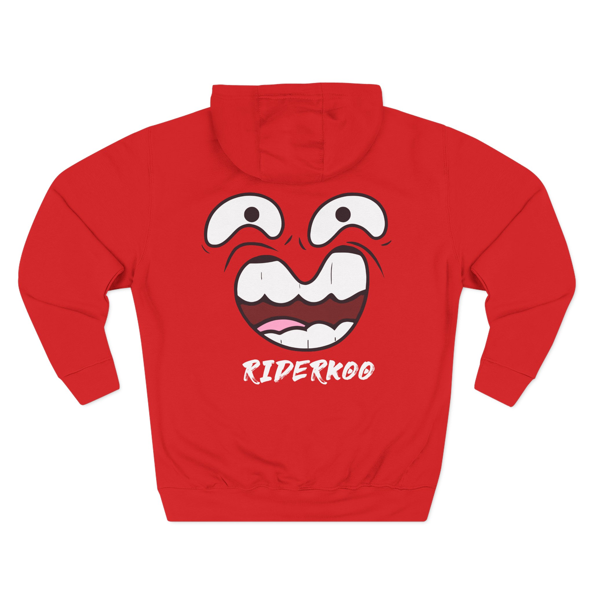 Riderkoo Three-Panel Fleece Hoodie