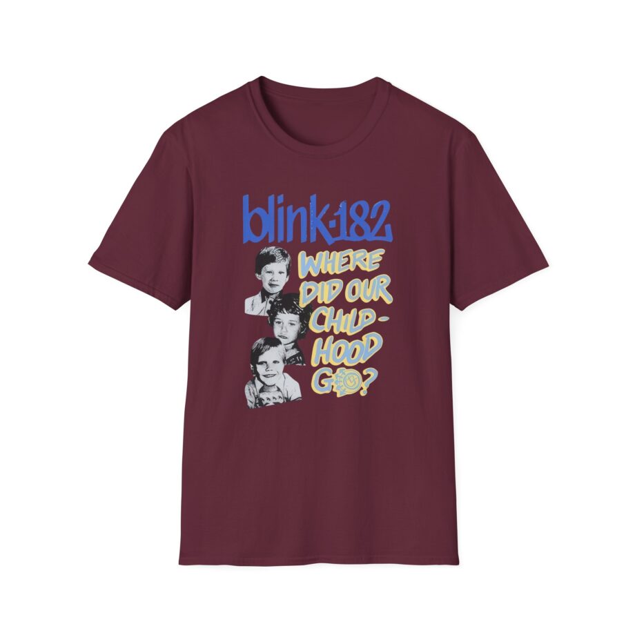Blink 182 One More Time...part 2 Onesie Unisex Softstyle T-Shirt