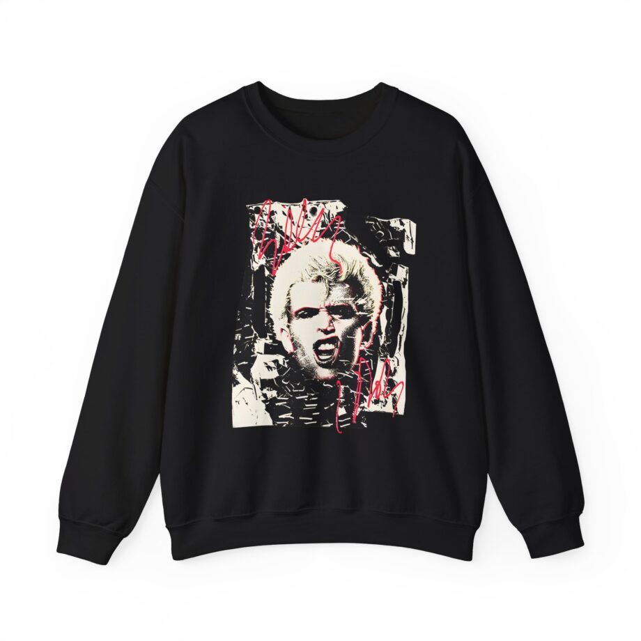 Billy Idol Shattered Photo Unisex Heavy Blend™ Crewneck Sweatshirt