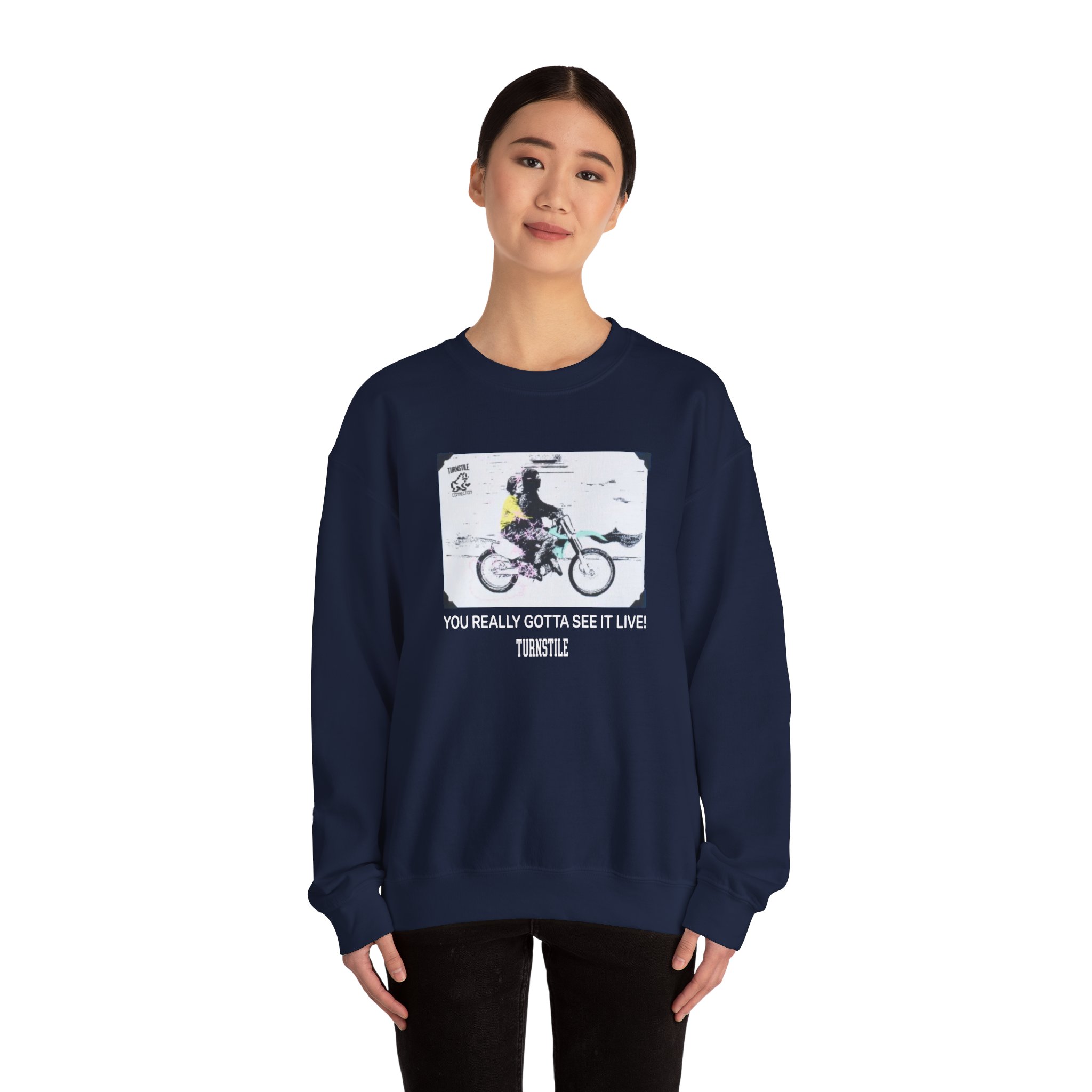 Turnstile Unisex Heavy Blendâ„¢ Crewneck Sweatshirt