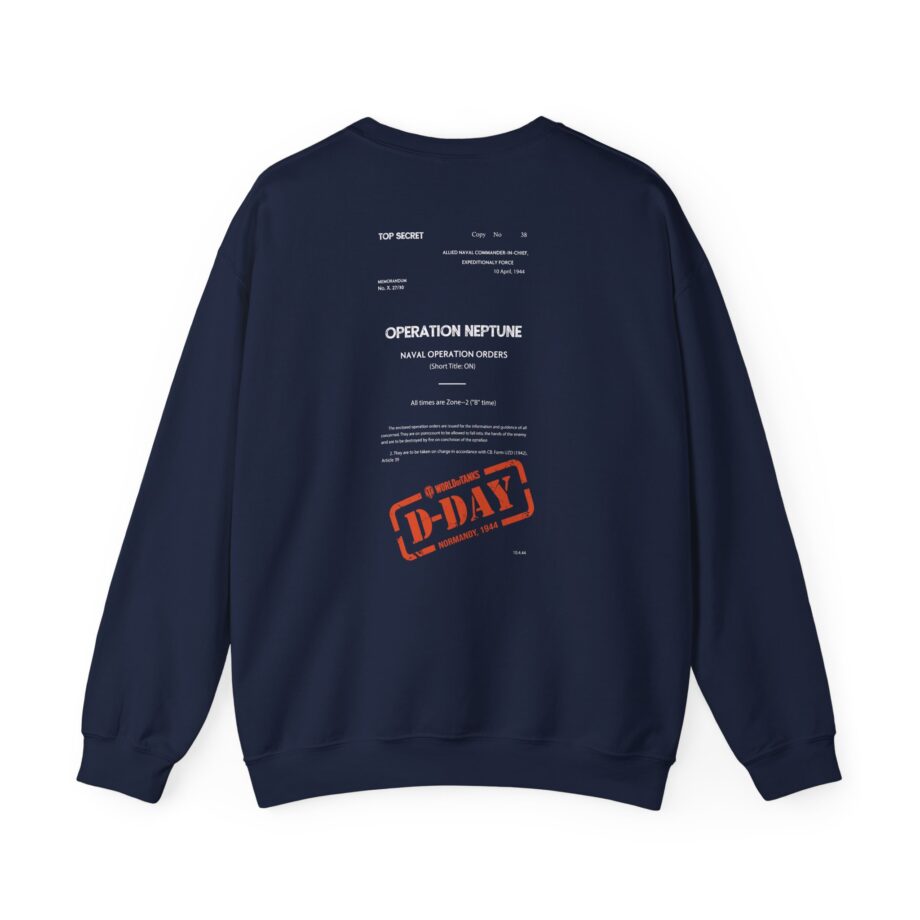 World of Tank Wot D-day Top Secret Unisex Heavy Blend™ Crewneck Sweatshirt