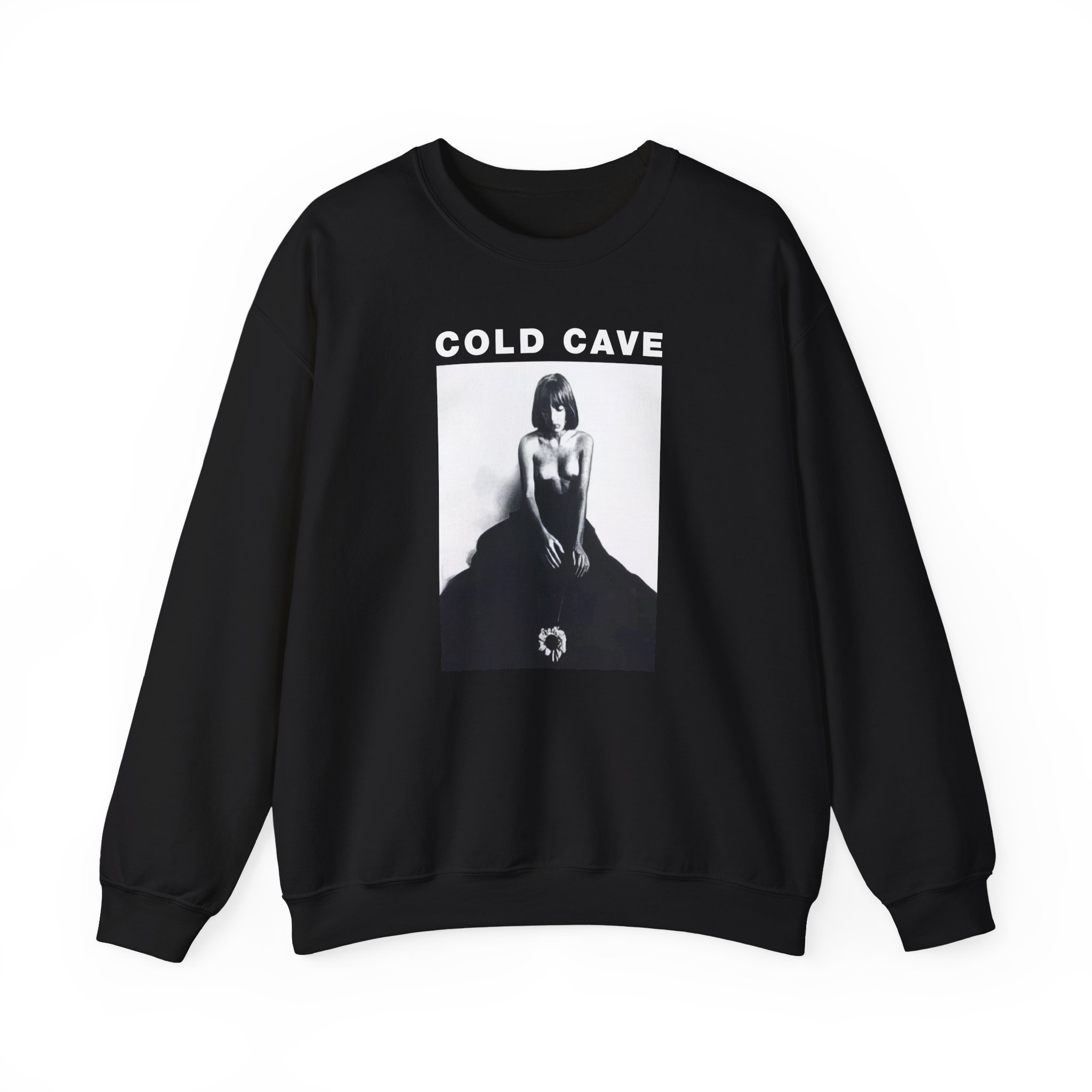 Cold Cave Sunflower Unisex Heavy Blendâ„¢ Crewneck Sweatshirt